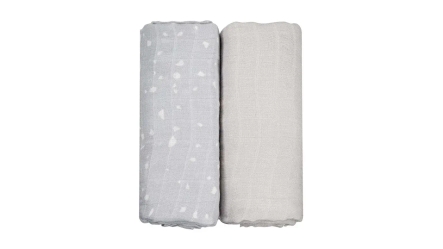 זוג חיתולי במבוק גדולים | טראצו אפור