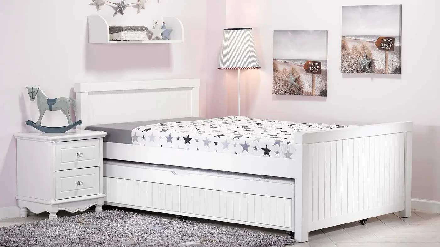 מיטת שחר וחצי | כולל מיטת חבר ומגירות