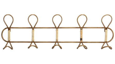 מתלה 5 ווים במבוק