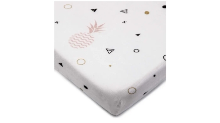 סדין למיטת תינוק במבוק | אננס