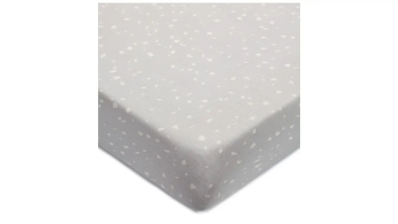 סדין למיטת תינוק במבוק | טראצו אפור