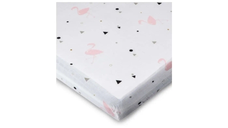 סדין למיטת תינוק במבוק | פלמינגו