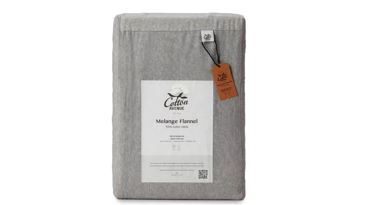 סט מצעי יחיד פלנל