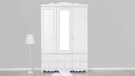 ארון רומי 3 דלתות עם מראה - סניף קרית אתא