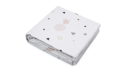 שמיכת 2 שכבות בד במבוק | אננס