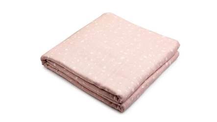 שמיכת 2 שכבות בד במבוק | טראצו ורוד