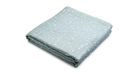 שמיכת 2 שכבות בד במבוק | טראצו כחול