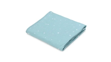 שמיכת קיץ לתינוק כותנה | גלקסי כחול